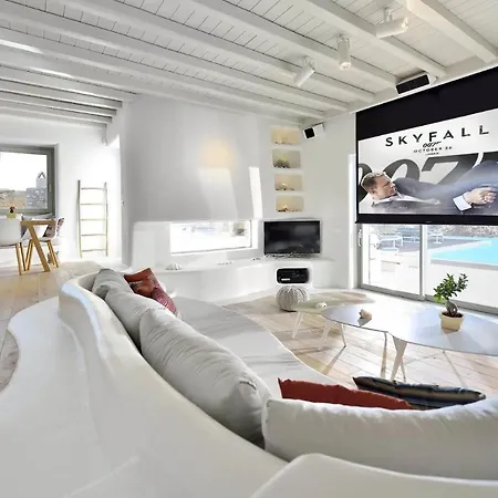 Luxurious Mykonos With Pool & Bbq Σπίτι διακοπών *